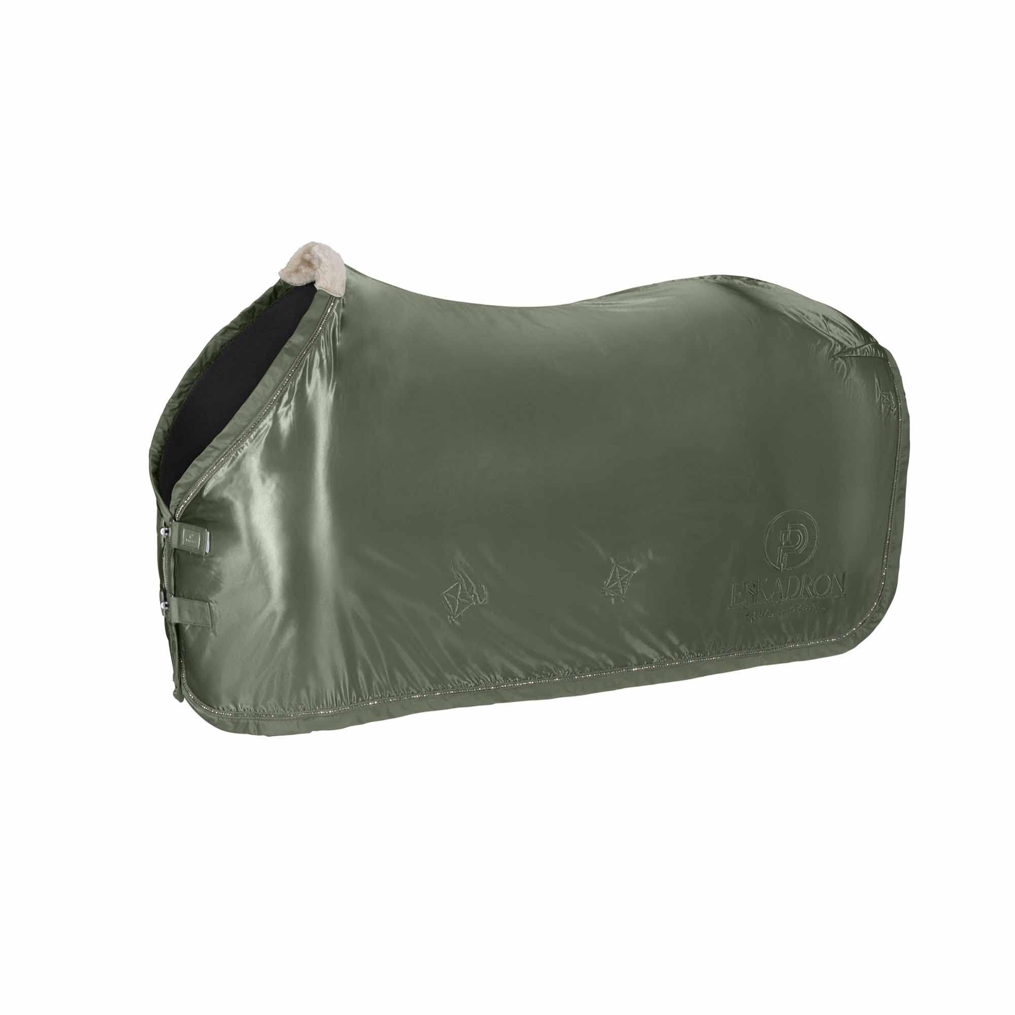 Couverture séchante Satin Show en taille 150 ashgreen de qualité premium