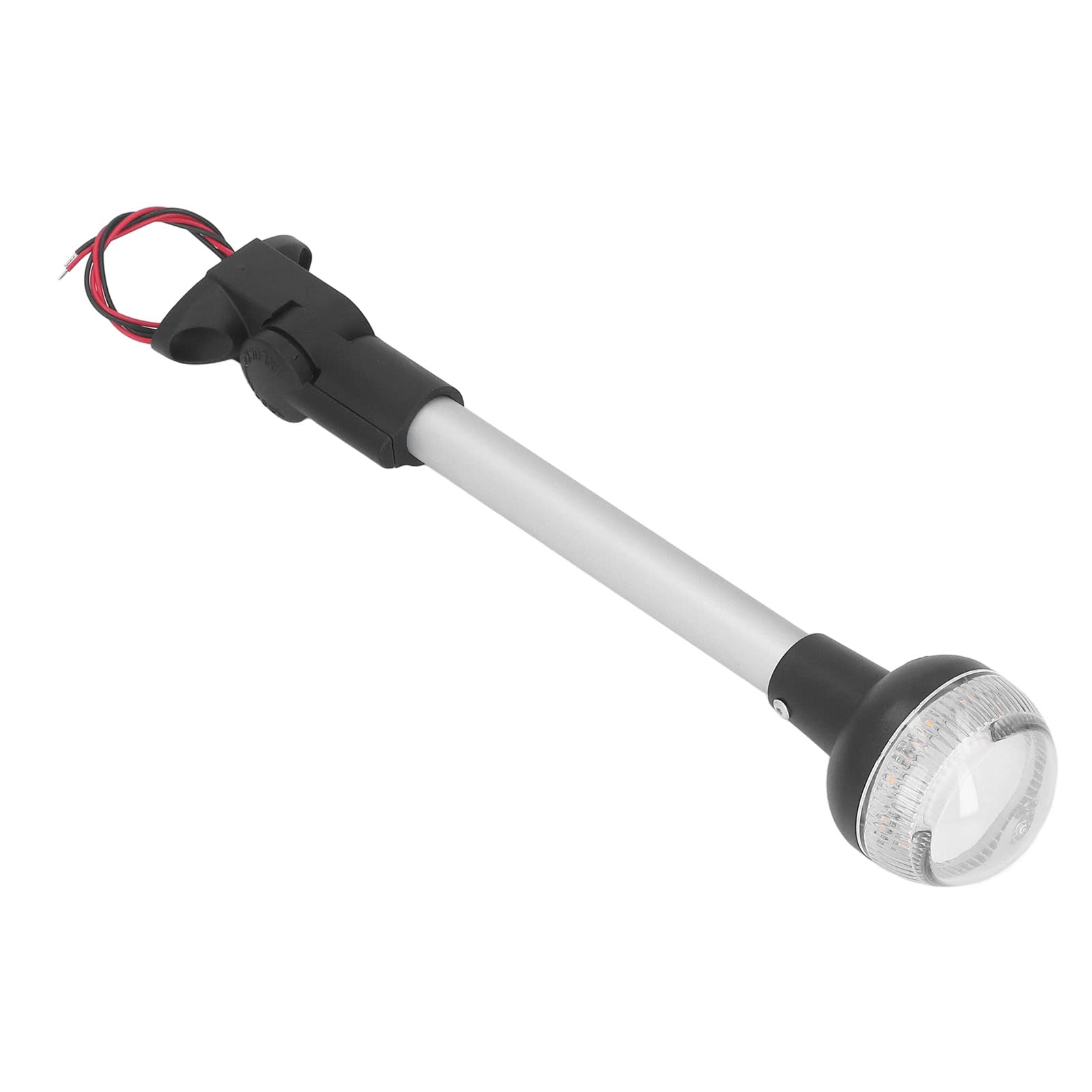 Pwshymi Luz de Anclaje Luz de Navegación LED Ajustable Plegable de 12