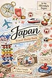 Japan Eki Stamp Book for Travel: 4" x 6" Small Size Stamp Notebook to Collect and Log Japanese Railway Station Stamps and Travels