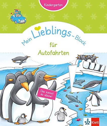 Klett Mein Lieblings-Block für Autofahrten: Kindergarten ab 3 Jahren. Das kannst du alleine!