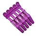 Produktbild Scrox 5X Haarspangen Mädchen Krokodilklemmen Krokodil Clip Haltbar Friseurwerkzeug,Friseurbedarf Haarclips Haarklammern, Lila