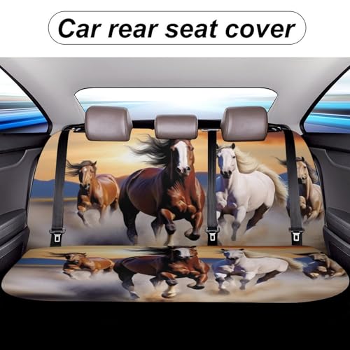Housse de siège arrière imperméable et antidérapante pour auto