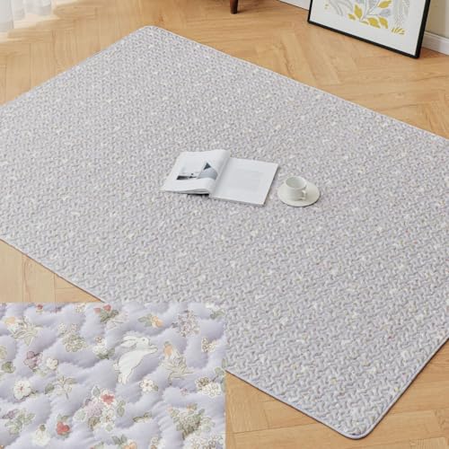 Xabelle �I�[���R�b�g������J�[�y�b�g �� 110��180cm �v���C�}�b�g �x�r�[ �L���e�B���O �R�b�g�� �􂦂� ���O �}�b�g �Ԃ���� �q������ �v���C���[�h �~�� ���Q ����~�� �唻 �܂肽���� �o�Y�j�� ����h�~ �I�[���V�[�Y�� �k�� �C