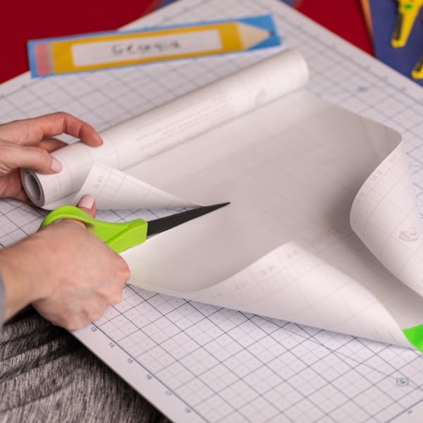 EasyLiner Clear Adhesive Shelf Liner for Cabinets, Cupboards & Protective Covering - Peel and Stick Shelf Liner Easy to Cut & Fit - Self- Adhesive & Removable - 18" x 24 Feet - 4 Rolls - Image 4