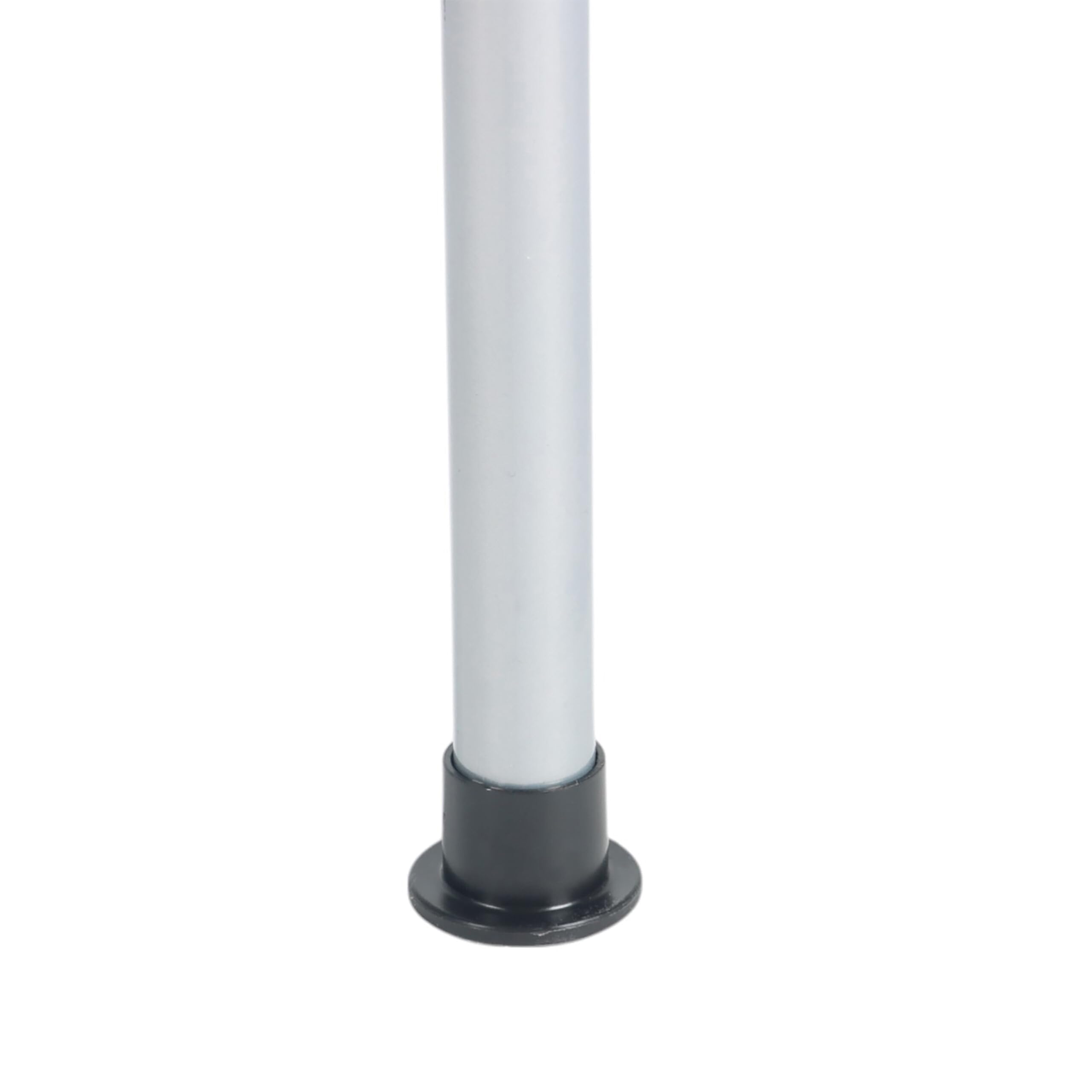 Relaxdays Tavolino da Campeggio Pieghevole, HLP 55x95x53 cm, Tavolo da Giardino Esterno per Picnic, in Acciaio, Argento