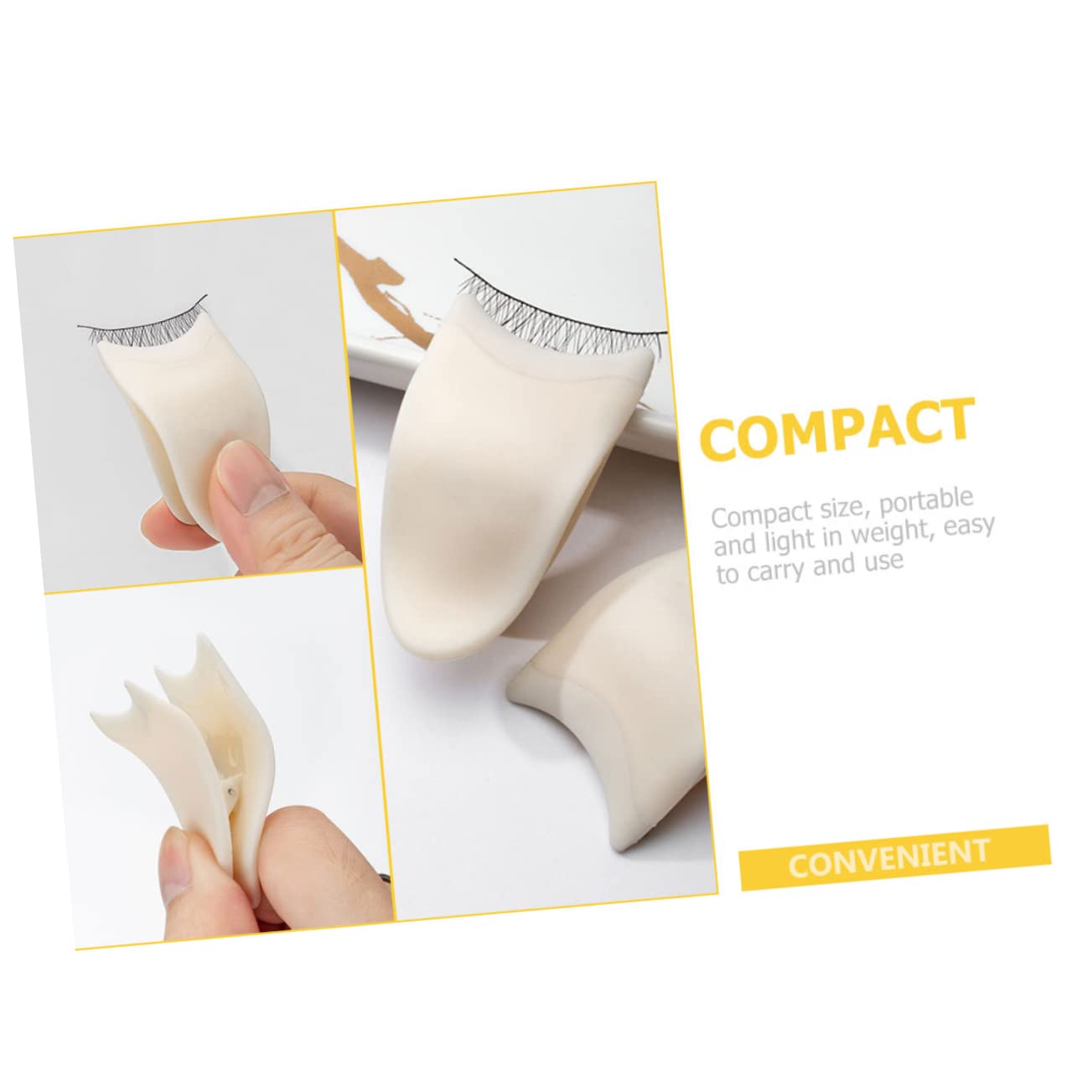 Healeved 10pezzi Per Applicare e Rimuovere Mascara Falsi Per Extension Clip Per Pratiche