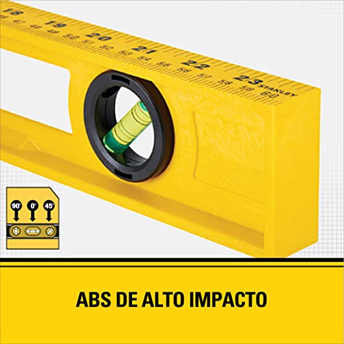 STANLEY Nível de Resina 3 Bolhas 42-467