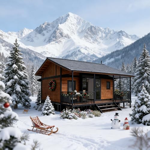 Prefab Tiny Home 20FT Modern Portable Tiny Houses Expandable Mobi...