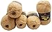 Produktbild Lana Lux 5 x 100 Gramm Himalaya Strickwolle, 50% Wolle - Anteil, 500 Gramm Strickgarn (beige 74628)