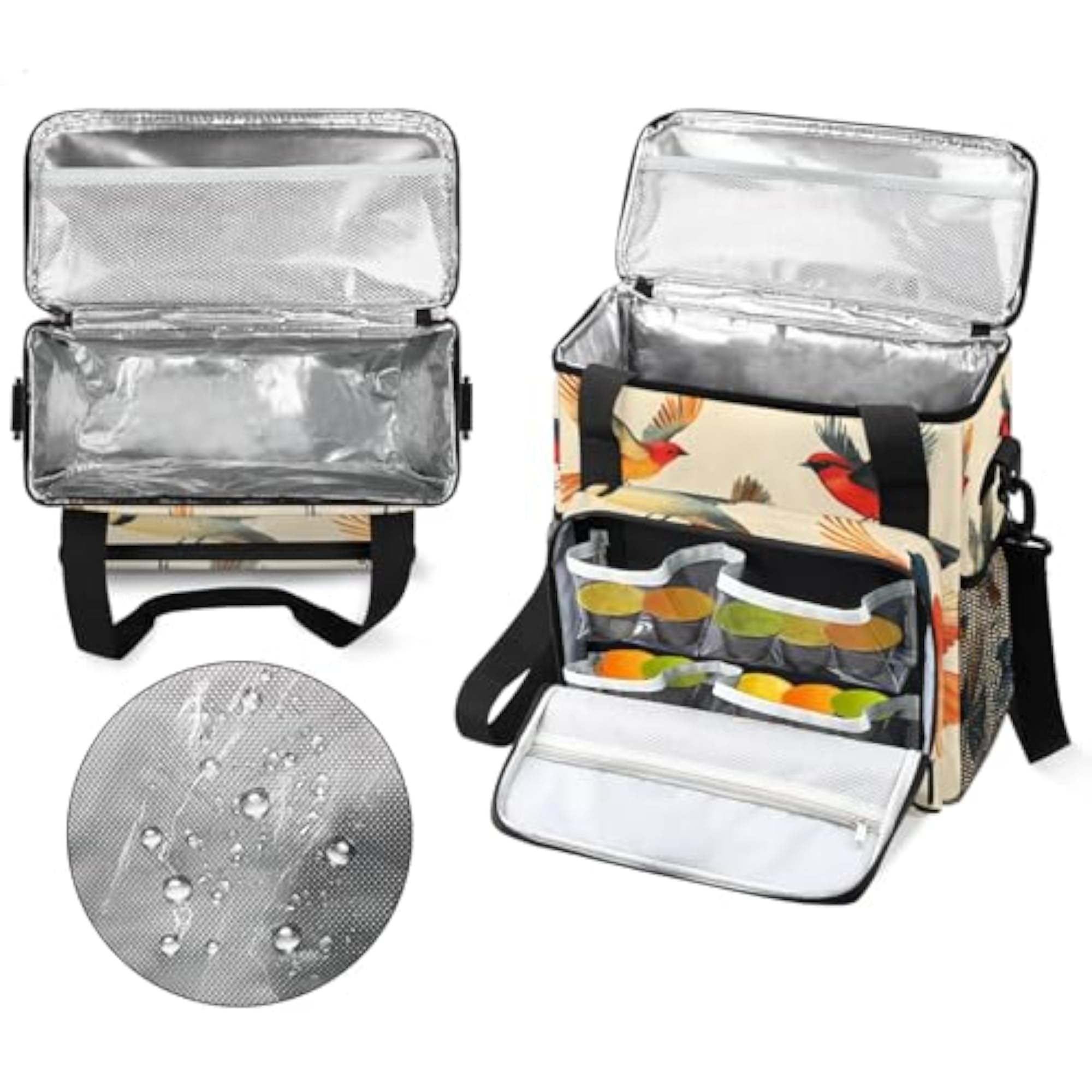 Bird Coffee Maker Travel Bag