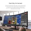 SAMSUNG Viewfinity S65UA Series 34-Inch Ultrawide QHD Curved Monitor, 100Hz, USB-C, HDR10 (1 Billion Colors), Height Adjustable Stand, TUV-certified Intelligent Eye Care (LS34A654UBNXGO),Black #2