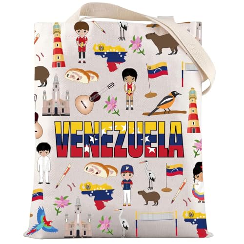 Drapeau du Venezuela sur un sac fourre-tout pour porter vos racines au quotidien