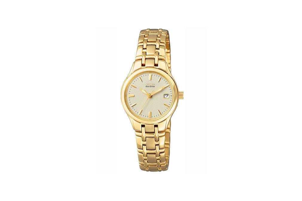 Citizen Damen Analog Eco-Drive Uhr mit Edelstahl Armband
