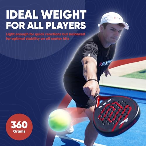Enhance SweetSpot Pro Padel Racket 18 pulgadas miniatura 3