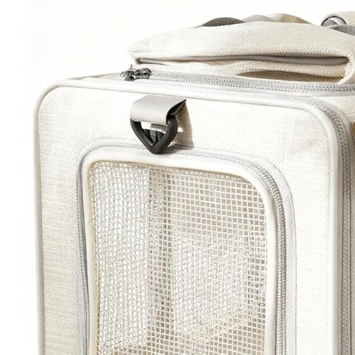 Sac de transport pour chat stressé avec doublure amovible confortable