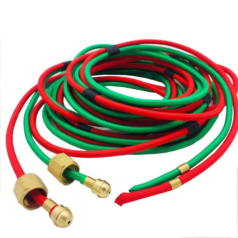 Generic 2M/3M/5M The Little Smith Welding Torch Twin Hose for Oxygen Acetylene Torch Welding rods/Oxygen Welding Torch Hose, Length : 2M