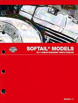 Paperback 2011 Harley Davidson Softail Models Parts Catalog Manual Book