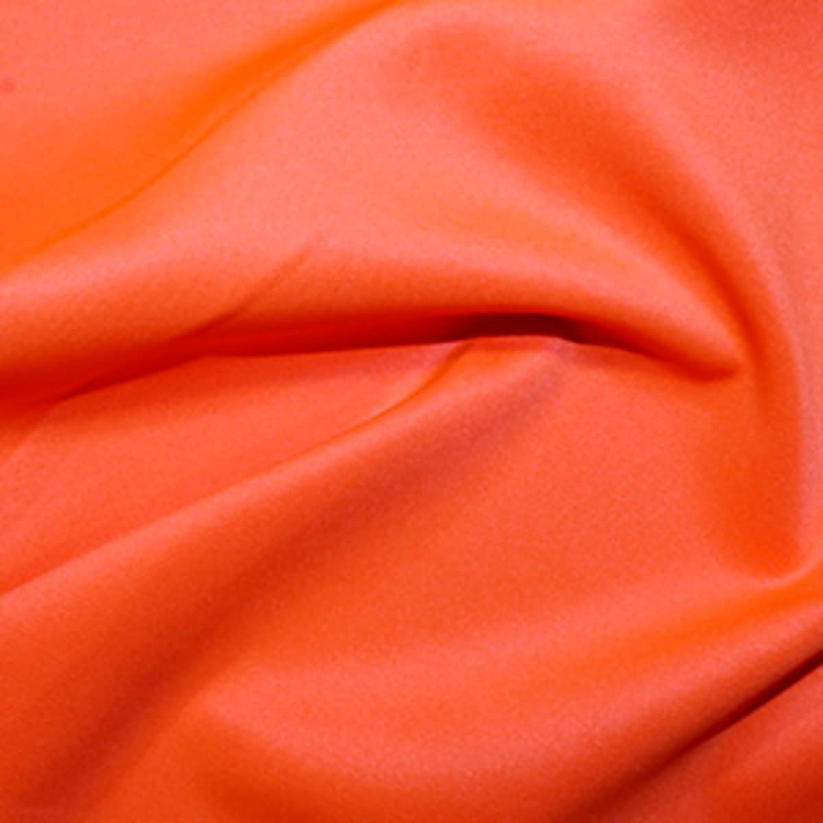 Scuba Jersey Knit Stretch Spandex Fabric Material - Fluorescent Orange, 5Mtr 500cm x 150cm