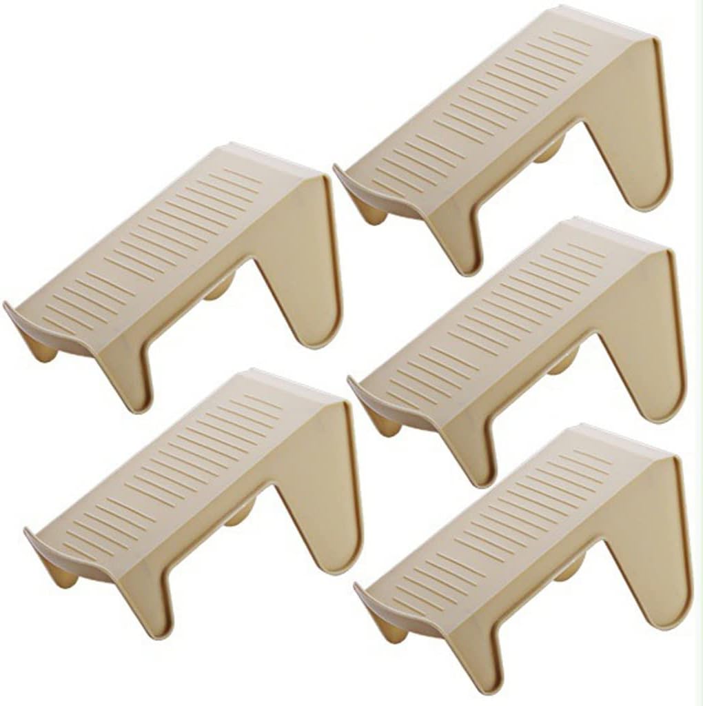 JSY 収納する 滑り止めシューズスロット 二重層シューズラック オーガナイザーホルダー シューズスタッカー 省スペース シューズホ