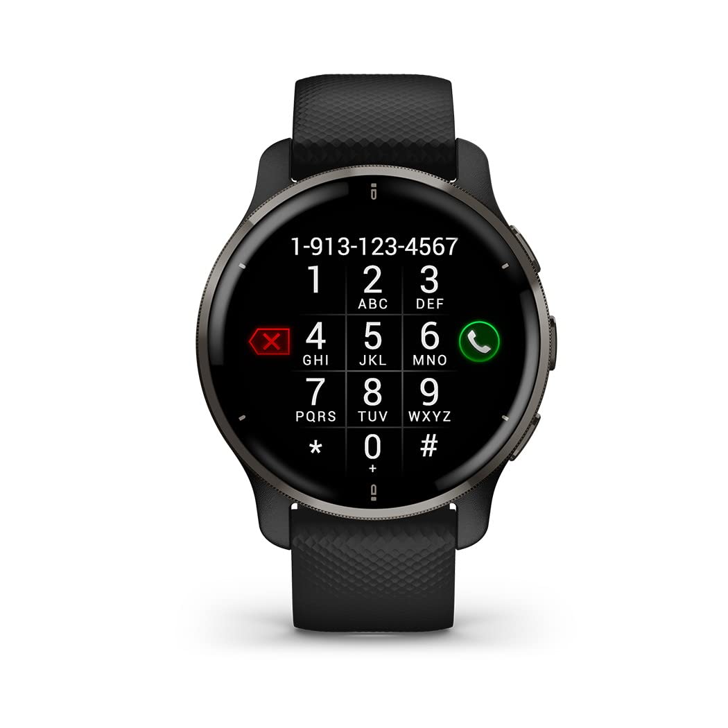Amazon.co.jp: GARMIN(ガーミン) Venu 2 Plus Black/Slate AMOLED