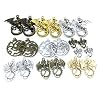 ALIMITOPIA Flying Dragon Charm Demon Fire Dragon Totem DIY Jewelry Making Charm Pendant for Handmade Necklace Bracelet Accessaries(20pcs)