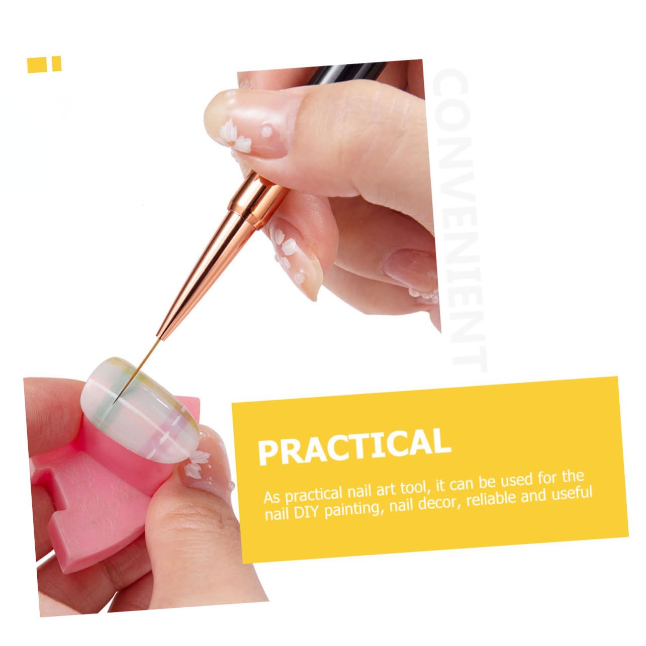 Set Di 10 Penne Per Unghie, Pennelli Per Nail Art, Pennelli Per Nail Design, Pennelli Per Liner, Strumenti Per Manicure, Kit Per Manicure.