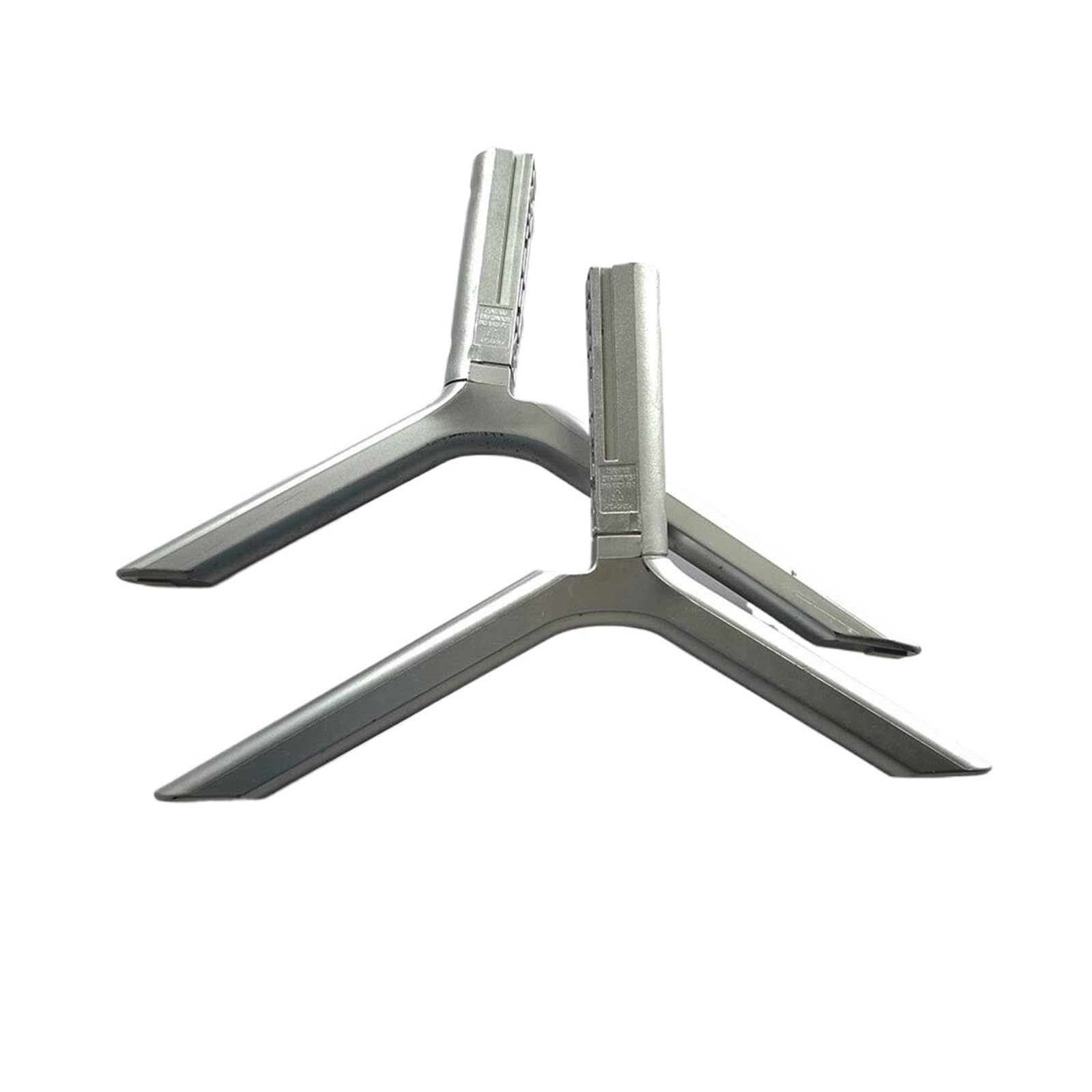 Patas de Soporte para TV NU7100 Smart 4K UHD de 75" UN75NU7100 UN75NU7100FXZA - Pies de Soporte para Monitor de TV Plateados para el Modelo 2026, Soporte Resistente para una Experiencia de