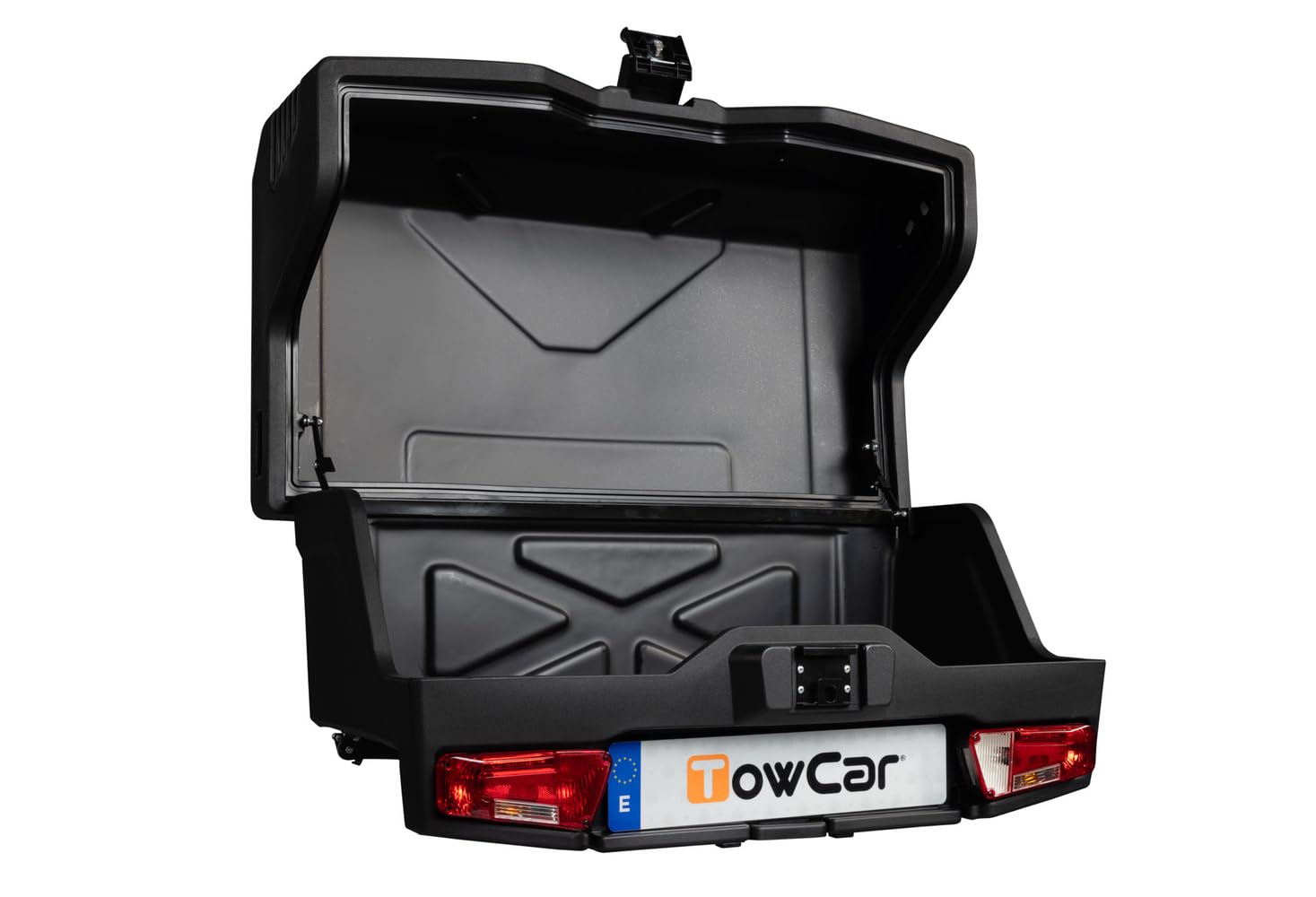 TowBox EVO Urban Gepäckbox für Anhängerkupplung | Transportbox | Gepäckträger - 1200 x 670 x 650 (Urban Black)