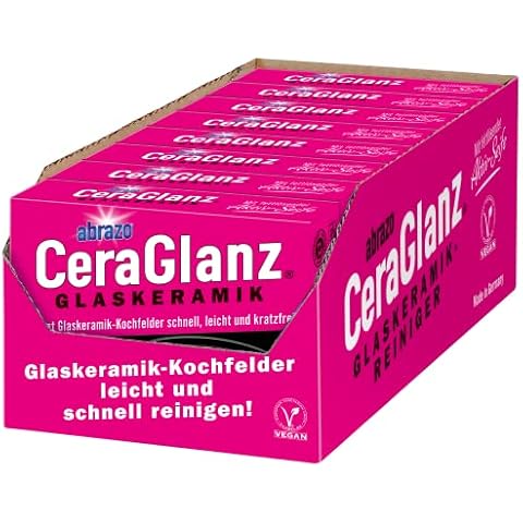 abrazo CeraGlanz Glaskeramik | 16 Ceranfeldreiniger 8x2 Stk Cover