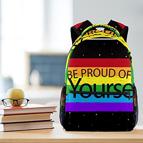 Sac à dos arc-en-ciel Pride, cadeau idéal pour filles et garçons