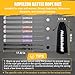 Paleclouds Ropeless Battle Rope, Upgrade Weighted Cordless Battle Ropes with Training Poster & Storage Bag, Portable Silent Home Workout Equipment for Full Body Toning, HIIT & Cardio(1.46Kg)