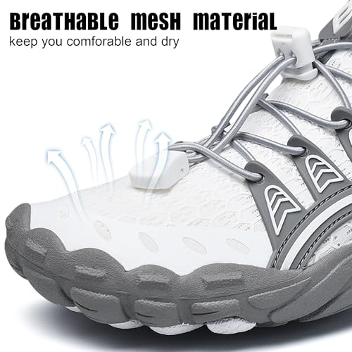 Image of Water Shoes Womens Mens, Barefoot Quick-Dry Aqua Shoes for Outdoor Swimming, Running, Training, Surfing, Hiking and Kayaking