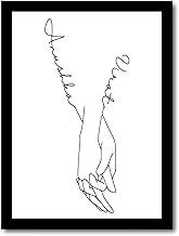 JNEX A4 Size Wooden Customized Personalized Collage Photo Frame With Names II Valentine, Anniversary Memory Frame Customised Birthday Gift Photo Frames For Wife II Husband II Parents II Friend (PF_1)