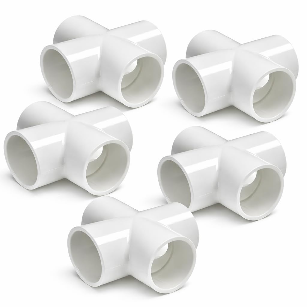 UPVC 4 Way Cross Tee - Plumbing Fittings -11