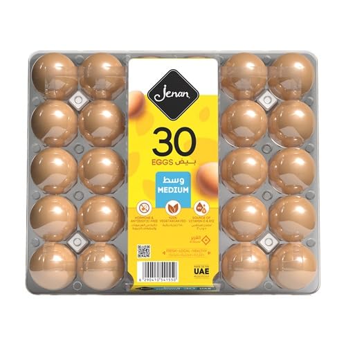 Jenan Medium Brown Eggs 30 pcs