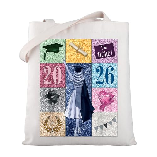 Bolso tote para graduación senior 2026 miniatura 1