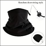 ASD Accessories Winter Fleece Neck Warmer, Polar Fleece Neck Warmer Winter Snood Tube Thermal Windproof Skiing, Motorbike Cycling Hood Unisex for Outdoor Sports - Image 3