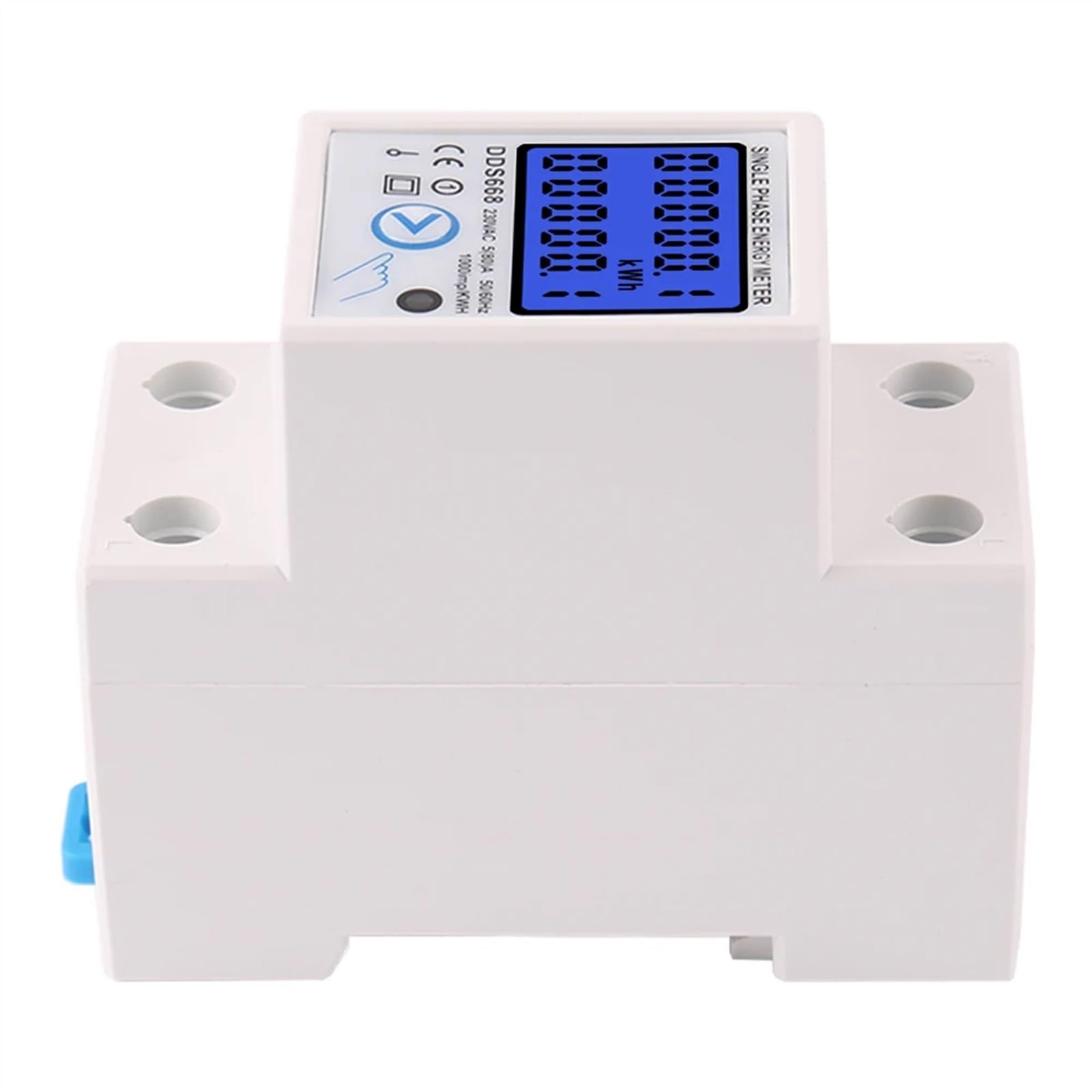 Cyfrowy licznik energii LCD jednofazowy napięcie 120 V 230 V AC 5 (80) A DDS668 (120 V)
