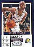 2017-18 Panini Contenders Draft Picks Season Ticket White Jersey #41 Reggie Miller Indiana Pacers