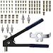 Produktbild RETYLY Niet Werkzeug Gewinde Einsatz Hand Niet Kit Muttern Riveter Werkzeug Box Set Hand Manuelle Reparatur Werkzeuge Für Auto Nieten Bohrer Adapter