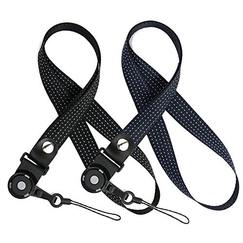 ネックストラップ oumino IDカードホルダー スマホ 兼用 首掛けストラップ 3WAY iPhone リングストラップ 脱着式 IDカード/携帯/カメラ/鍵 適用 ホルダー ハンドストラップ 吊下げひも