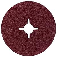 Bosch Professional Fiberschleifscheibe (für Winkelschleifer verschiedene Materialien, Ø 125 mm, Körnung 120), 2608605479