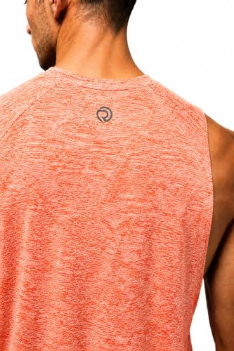 Image of TRUEREVO Men's Light Weight Dryfit Sports Tank Top Vest with Reflective Details for Running, Gym & Training