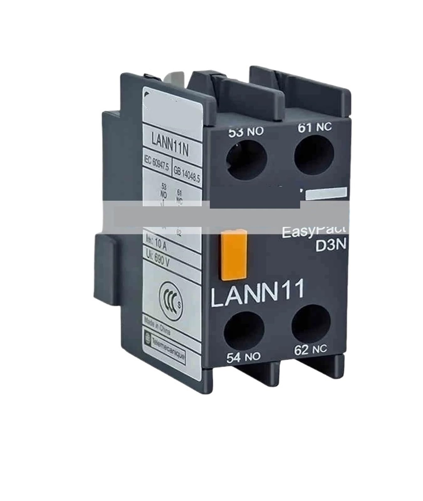 Contacteur LC1N3201 avec bobine 380V AC pour une commutation de puissance sécurisée