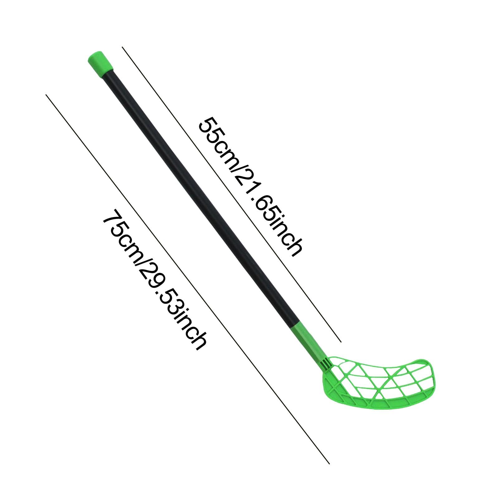 Homyl Stick de Hockey para Niños Stick Floorball para Entretenimiento de Entrenamiento Al Aire Libre Verde