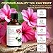 Viva Earth Geranium Essential Oil – Steam Distilled, 100% Pure & Natural Rose Geranium Essential Oil for Skin, Hair, Long-Lasting Floral Aroma, Aromatherapy, DIY Beauty, Soap & Candle Making, 1 fl oz