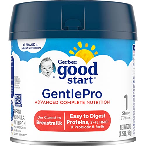 Gerber Good Start Baby Formula Powder, Gentlepro Probiotics, Stage 1, 20 Ounce #TOP3