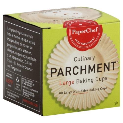 Chef Select Cups Lg Bkng Prchmnt 60Ct 1 EA (Pack of 12)