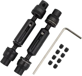 for MN D90 D91 D99 D99S for MN98 MN99S MN90 4WD 1/12 RC Car Parts Metal Drive Shaft Replacement Transmission Shaft RC Car Accessories Rc Parts