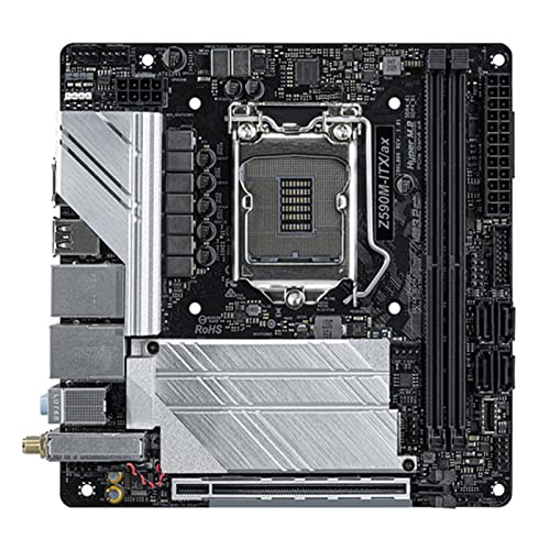 オリジナルデスクトップメインボード Z590M-ITX ITX Mini Asrock Z590M-ITX/Ax Z590 DDR4 マザーボード LGA 1200 I7/I5/I3用